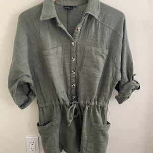 One piece short jumpsuit